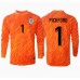 Anglie Jordan Pickford #1 Brankářské Domácí Dres ME 2024 Dlouhým Rukávem